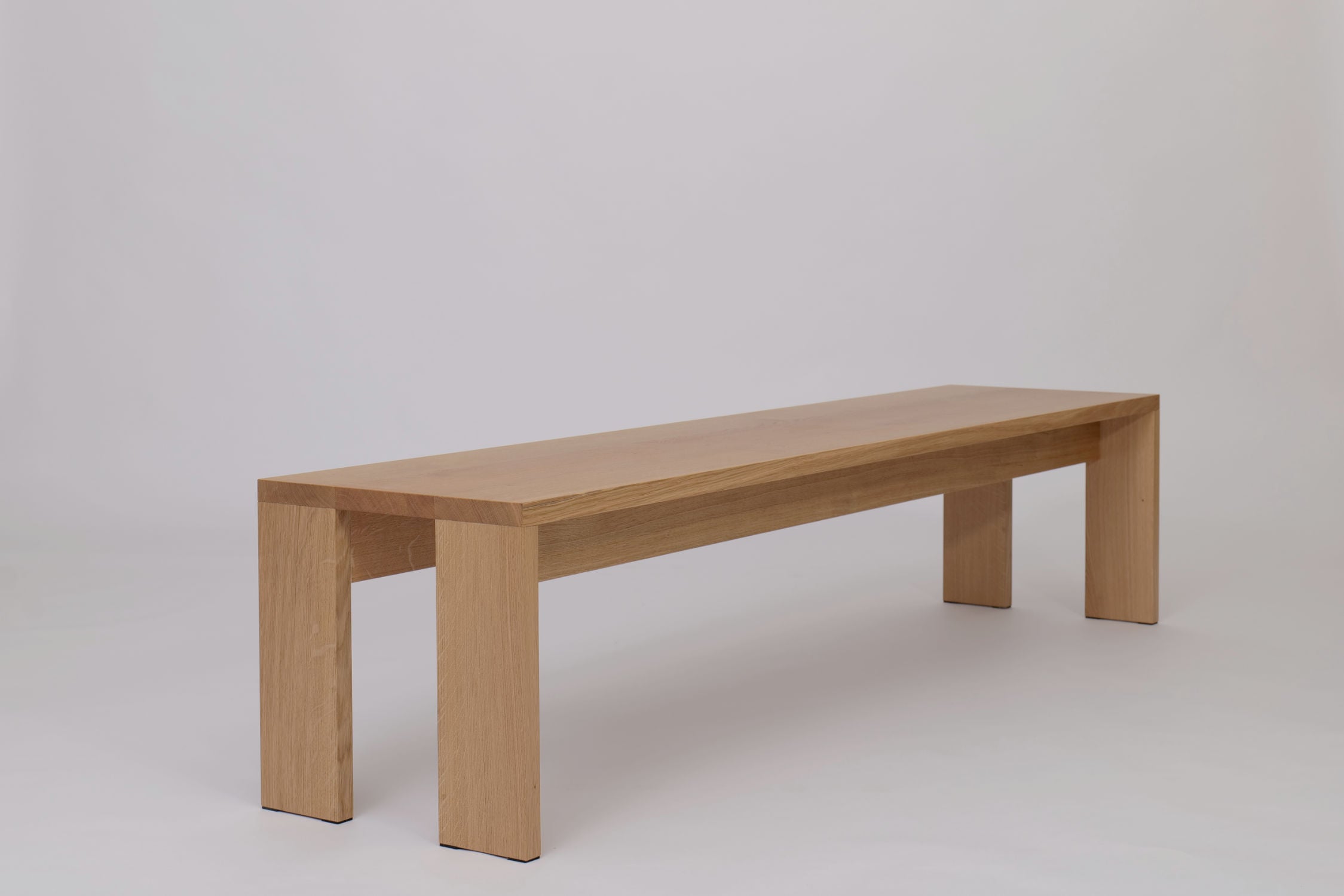 Massivholzbank solides Design