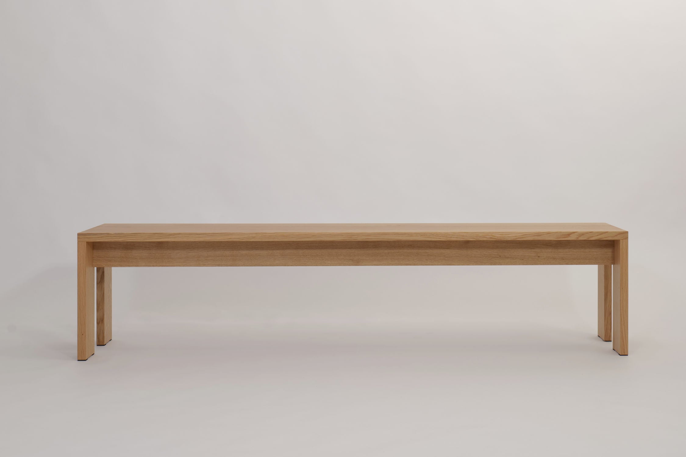 Massivholzbank solides Design