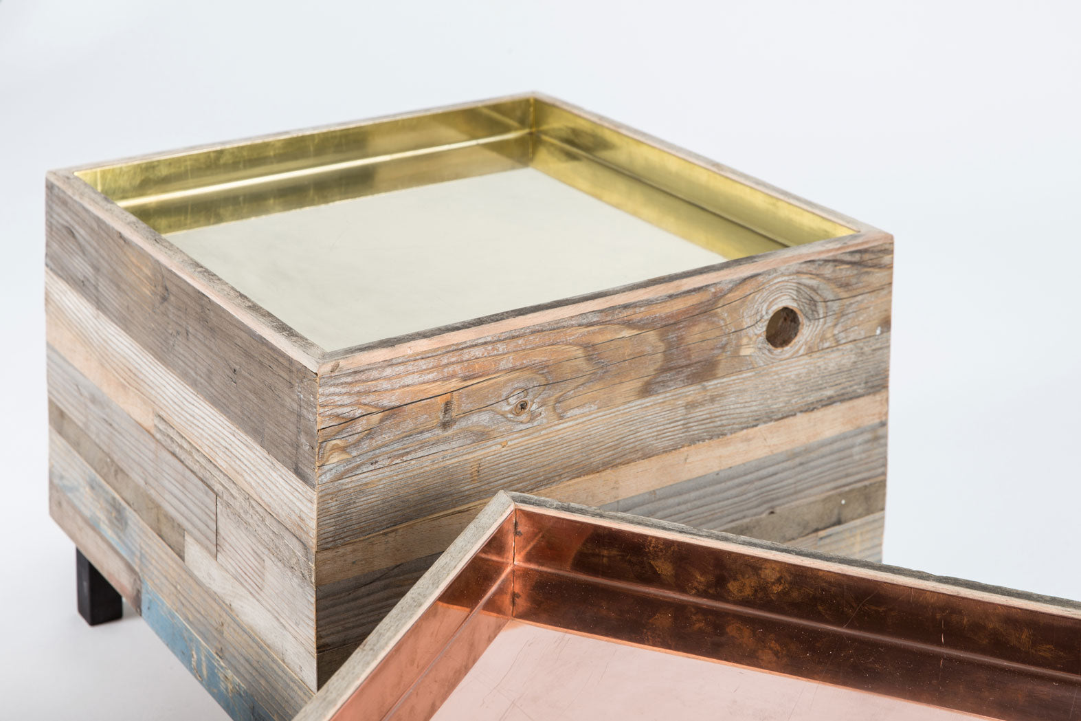 Salontisch 3er Kombination in Handarbeit gefertigt