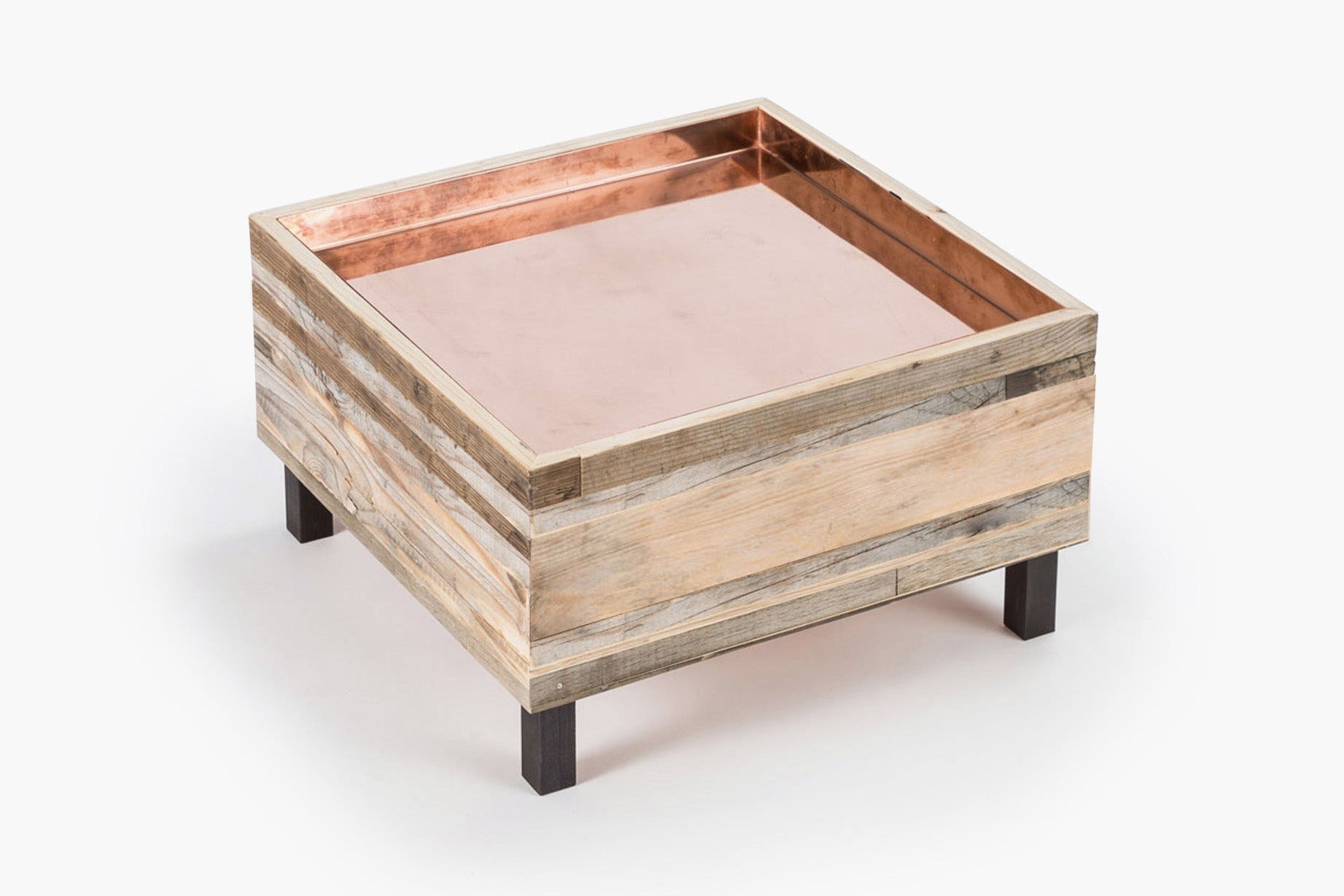 Clubtisch aus Altholz