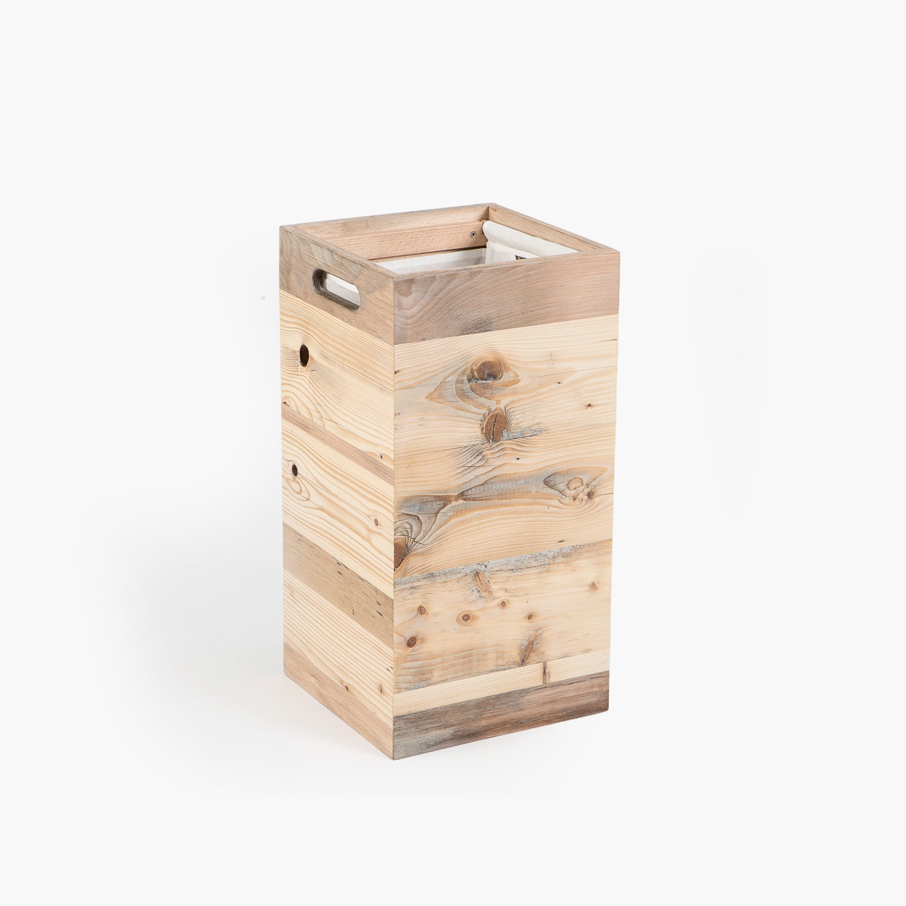 Wäschekorb klein in Handarbeit gefertigt