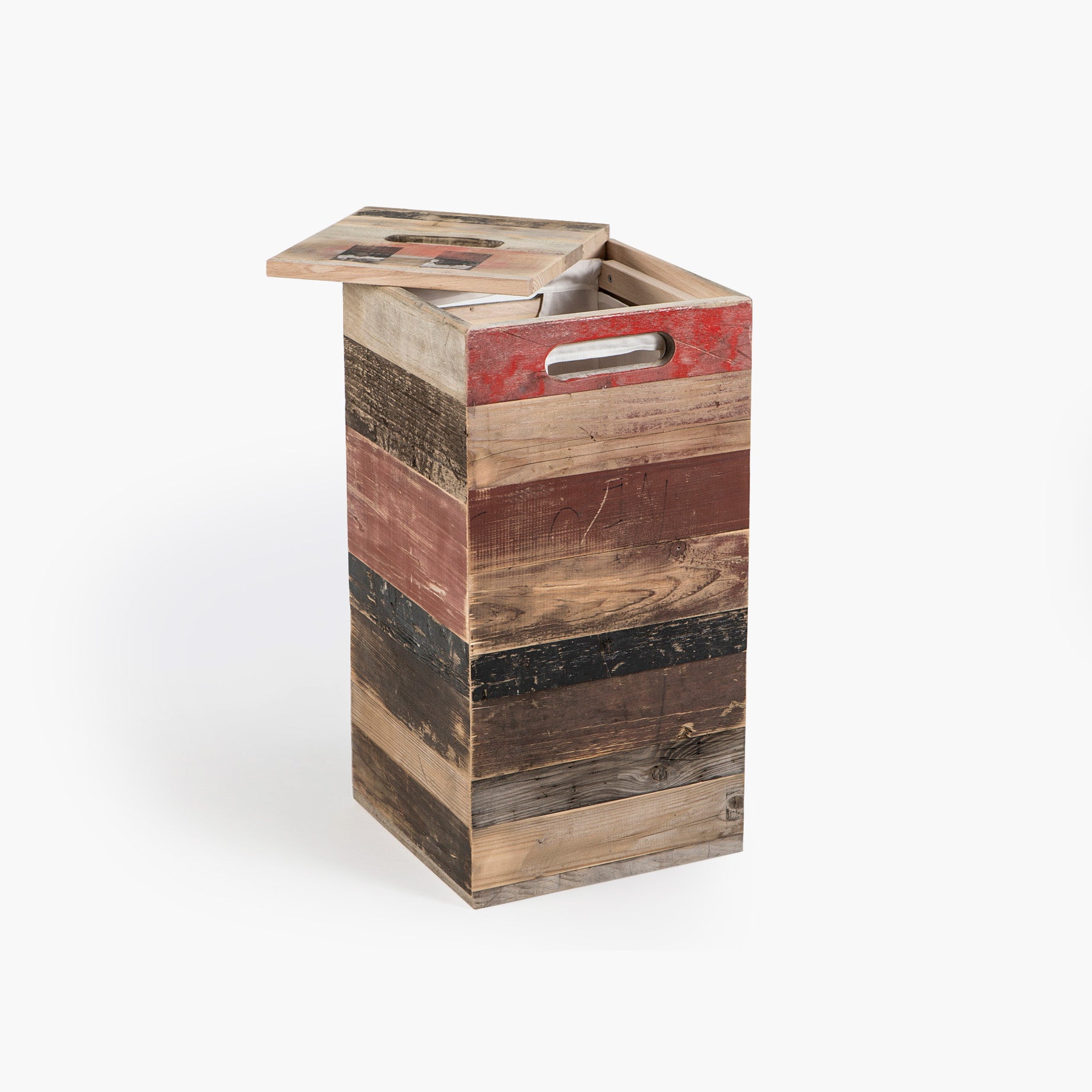 Wäschekorb klein in Handarbeit gefertigt