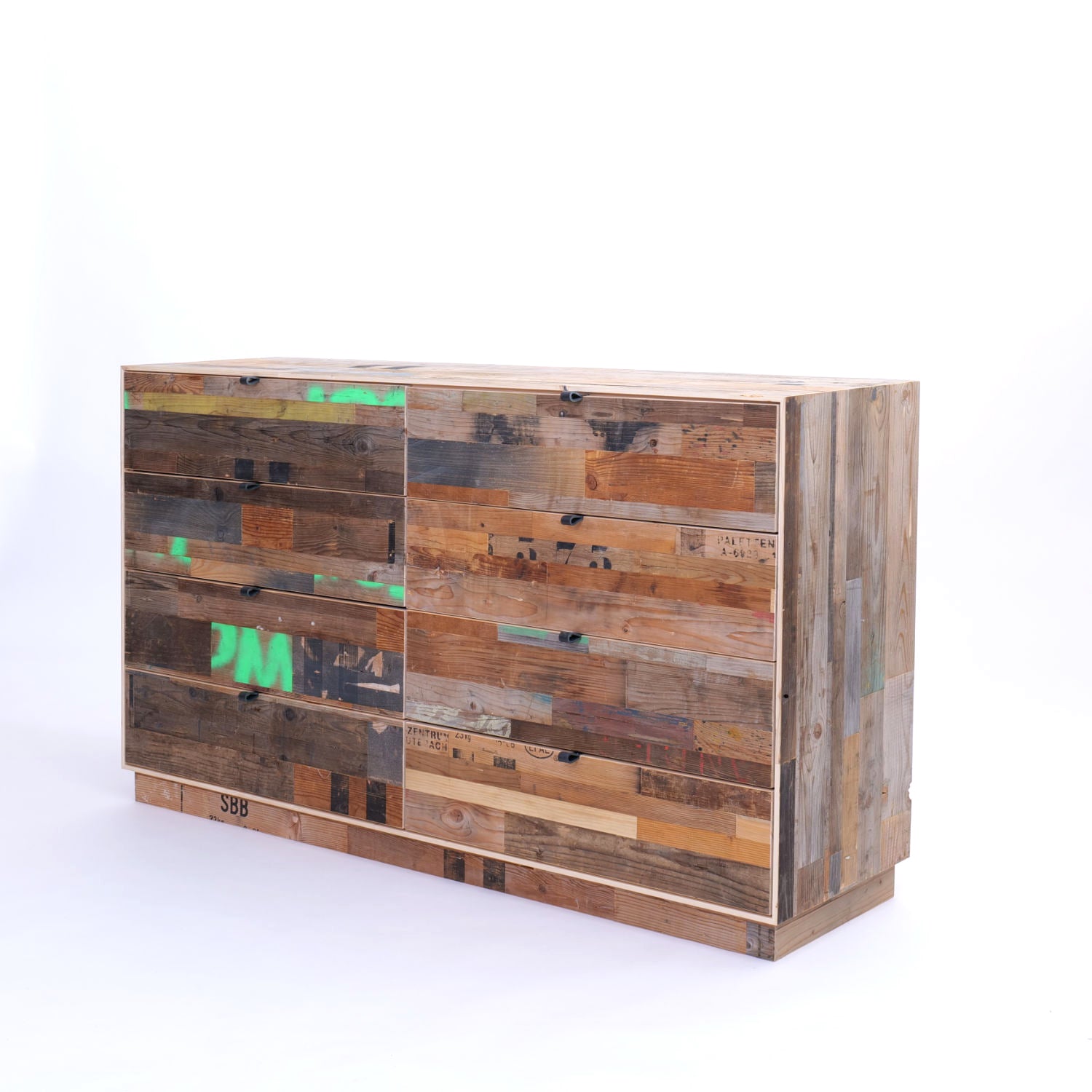 Altholz-Schubladenschrank Schreinerei Kambiumkyburz Basel
