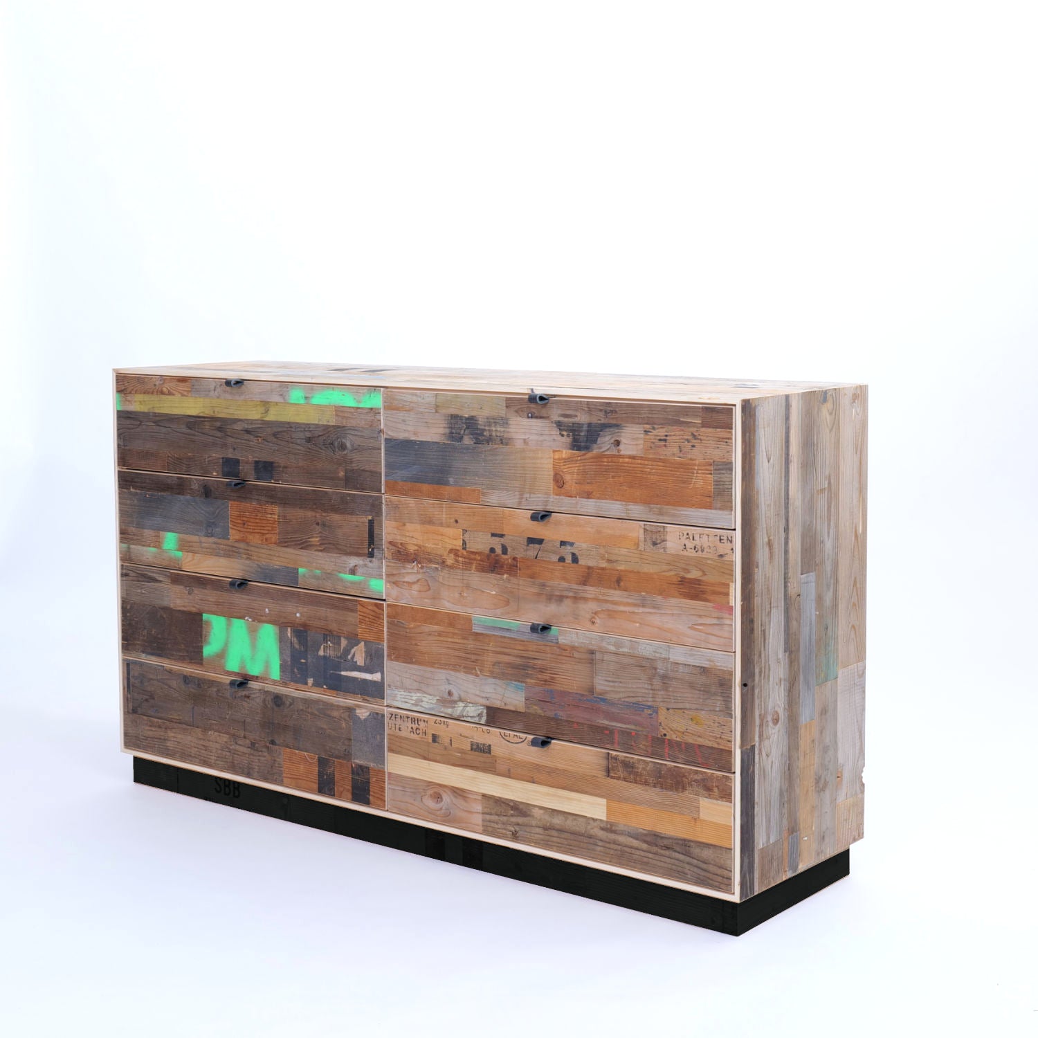 Altholz-Schubladenschrank Schreinerei Kambiumkyburz Basel