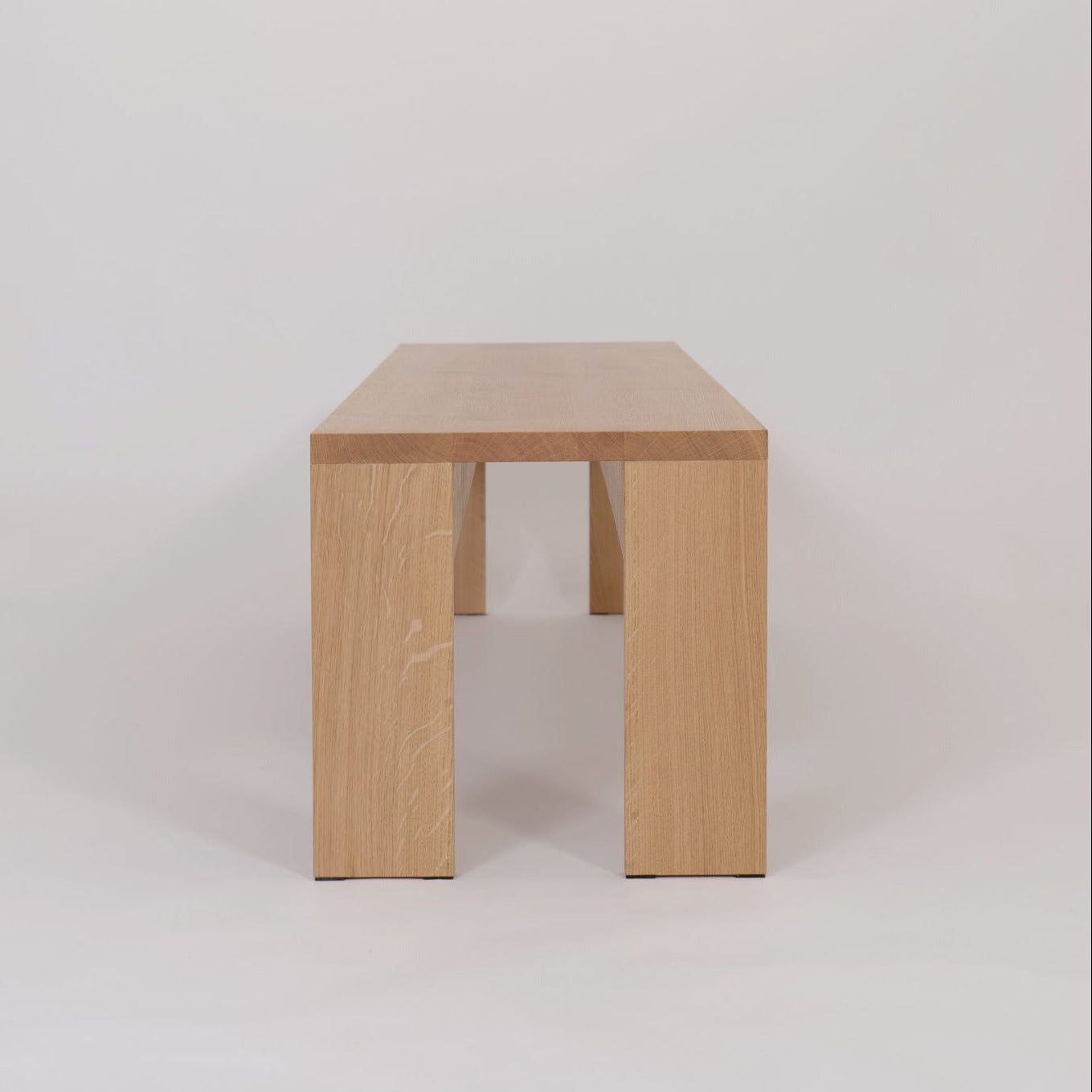 Massivholzbank solides Design 